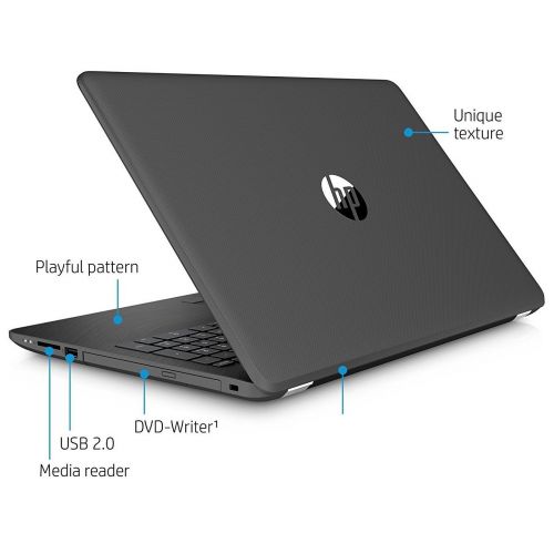 에이치피 Newest HP Premium High Performance 15.6” HD Touchscreen Laptop, AMD A9-9420 Processor (up to 3.6 GHz), 8GB RAM, 2TB HDD, DVD Burner, 802.11AC, Bluetooth, HD Webcam, Windows 10