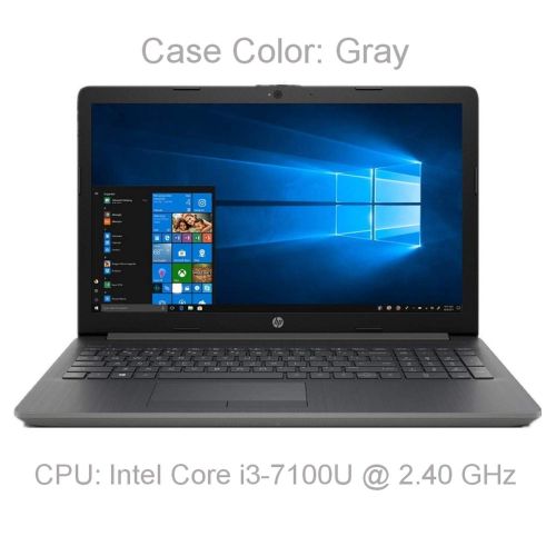 에이치피 HP 15.6 HD Touchscreen Laptop Computer, 802.11AC WiFi, Bluetooth 4.2, DVDRW, USB 3.1, HDMI, Windows 10, Choose CPU i3-7100U, i5-7200U, 4GB 8GB 12GB 16GB 32GB DDR4, 1TB HDD 128GB 2