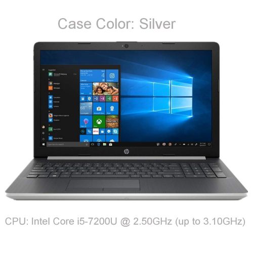 에이치피 HP 15.6 HD Touchscreen Laptop Computer, 802.11AC WiFi, Bluetooth 4.2, DVDRW, USB 3.1, HDMI, Windows 10, Choose CPU i3-7100U, i5-7200U, 4GB 8GB 12GB 16GB 32GB DDR4, 1TB HDD 128GB 2