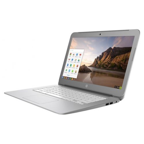 에이치피 2017 HP 14 HD SVA BrightView Backlit Screen Premium High Performance Chromebook, Intel Celeron Processor, 4GB RAM, 16GB SSD, WIFI, Bluetooth, HDMI, Webcam, USB 3.0, Chrome OS