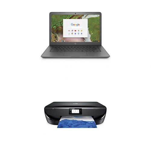 에이치피 HP Chromebook 11 x360 2-IN-1 11.6 (1366x768) TOUCHSCREEN, Celeron Dual-Core N3350 , 32GB SSD with Wireless All-in-One Photo Printer