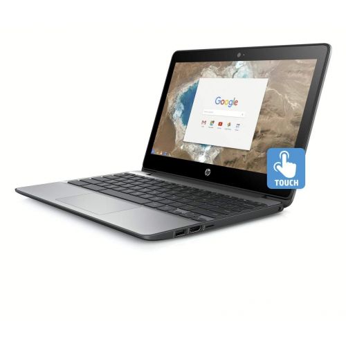 에이치피 2019 Flagship HP 11.6 HD IPS WLED Touchscreen Chromebook - Intel Celeron N3060 up to 2.48GHz 4GB RAM 16GB eMMC 802.11ac HDMI Bluetooth USB 3.1 HD Webcam Chrome OS (Certified Refurb