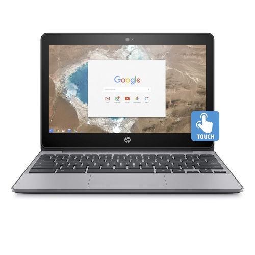 에이치피 2019 Flagship HP 11.6 HD IPS WLED Touchscreen Chromebook - Intel Celeron N3060 up to 2.48GHz 4GB RAM 16GB eMMC 802.11ac HDMI Bluetooth USB 3.1 HD Webcam Chrome OS (Certified Refurb