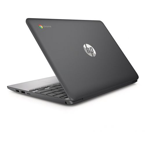 에이치피 2018 Flagship HP 11.6 HD IPS WLED-backlit Touchscreen Chromebook - Intel Celeron N3060, 4GB DDR3, 16GB eMMC, 802.11ac, HDMI, HD Webcam, Bluetooth, 1 microSD media card reader, USB