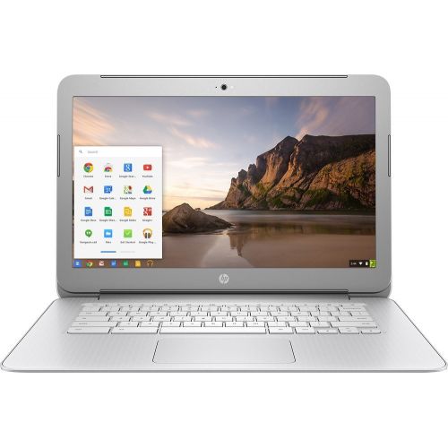 에이치피 Newest HP 14-inch Chromebook HD SVA (1366 x 768) Display, Intel Dual Core Celeron N2840 2.16GHz, 4GB DD3L RAM, 16GB eMMc Hard Drive, Bluetooth, HDMI, Stereo speakers, HD Webcam, Go