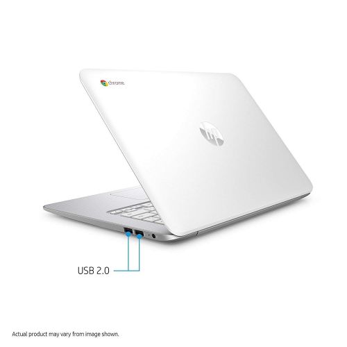 에이치피 HP Premium High Performance 14 inch Chromebook Full HD 1080p IPS display, Intel Celeron Quad-Core Processor, 4GB RAM, 16GB eMMC, 802.11ac WiFi, HDMI, Webcam Bluetooth Chrome OS (Ce