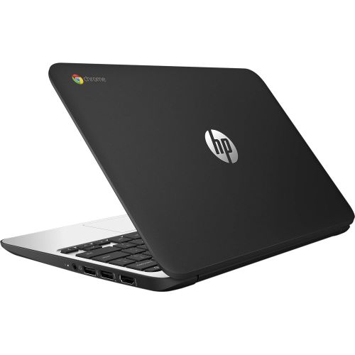 에이치피 HP ChromeBook 11 G4 EE: 11.6-inch (1366x768) | Intel Celeron N2840 2.16GHz | 16GB eMMC SSD | 4GB RAM | Chrome OS - Black