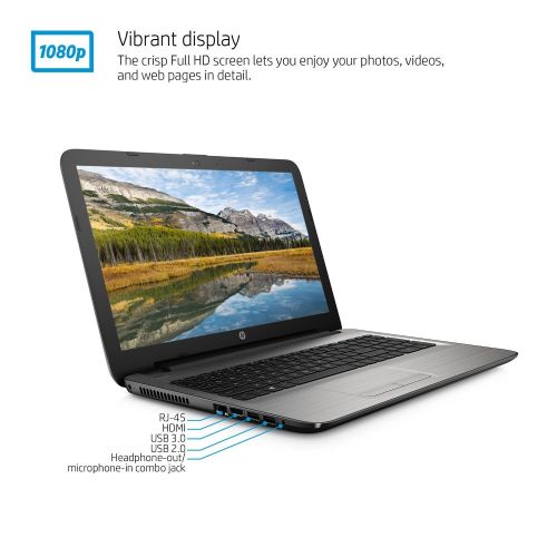 에이치피 HP 15-ay013nr 15.6 Full-HD Laptop (6th Generation Core i5, 8GB RAM, 128GB SSD) with Windows 10