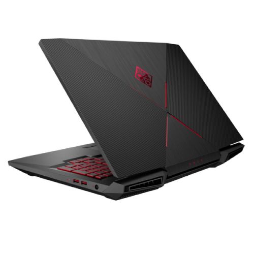 에이치피 HP OMEN 17t Premium Gaming and Business Laptop (Intel 8th Gen Coffee Lake i7-8750H, 32GB RAM, 1TB HDD + 256GB PCIe SSD, 17.3 FHD (1920x1080) G-SYNC, GTX 1070, Thunderbolt 3, Win 10