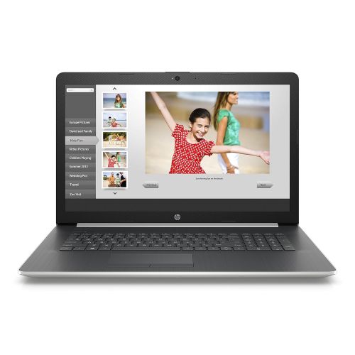 에이치피 HP Pavilion 17.3 2019 Newest Laptop Notebook Computer, 4-Core Intel i5-8250U(> i7-7500U), 16GB Intel Optane + 8GB RAM, 2TB HDD, 2 Year Warranty, Backlit Keyboard, Win 10, Silver