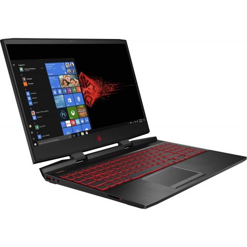 에이치피 HP OMEN 15 15.6 Full HD Premium Gaming Laptop - 8th Gen Intel Core i7-8750H Processor up to 4.10 GHz , 32GB Memory, 512GB SSD + 2TB Hard Drive, 6GB Nvidia GeForce GTX 1060 Graphics