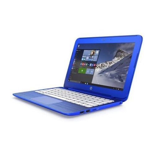 에이치피 HP Stream 11.6-inch Laptop PC (2016 Model) with 1 Year Office 365 Personal, Intel Celeron N3050 1.6GHz, 2GB DDR3L RAM, 32GB SSD, Bluetooth, Wifi, Windows 10 (Blue)