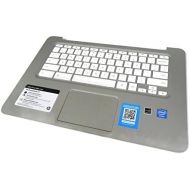 New Genuine HP Chromebook 14 Silver Palmrest Touchpad With Keyboard 740172-001