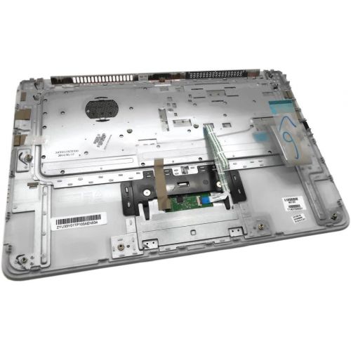 에이치피 New Genuine HP Chromebook 14 Silver Palmrest Touchpad With Keyboard 740172-001