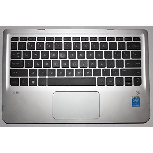 에이치피 New Genuine HP X360 310 G2 Tablet 11.6 Palmrest Touchpad With Keyboard 824136-001
