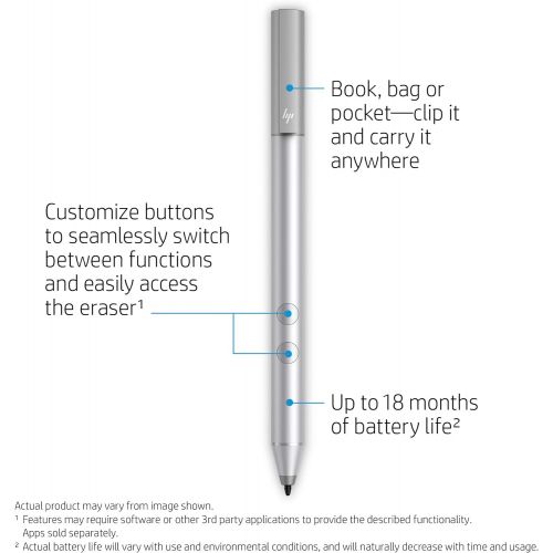 에이치피 HP Digital Pen for select HP Touchscreen computers (Natural Silver)