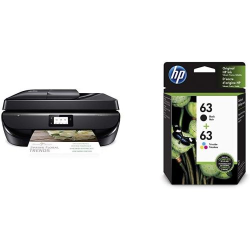 에이치피 HP OfficeJet 5255 Wireless All-in-One Printer, HP Instant Ink & Amazon Dash Replenishment Ready (M2U75A)