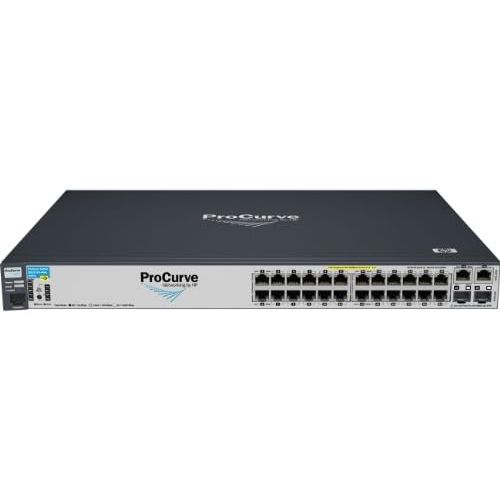 에이치피 HP E2610-24-PoE Switch - Switch - 24 Ports - Managed - Rack-mountable (PL0543) Category: Network Switches