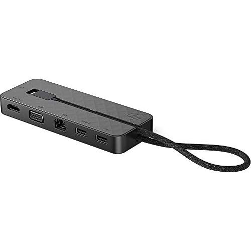 에이치피 HP Spectre USB-C Travel Dock - for Notebook - USB Type C - Network (RJ-45) - HDMI - VGA - Wired