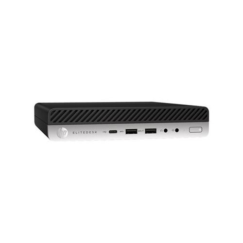 에이치피 HP 2KT76US EliteDesk 800 G3 - Mini desktop - 1 x Core i5 6500T / 2.5 GHz - RAM 8 GB - SSD 256 GB - HD Graphics 530 - GigE - Win 10 Pro 64-bit - monito