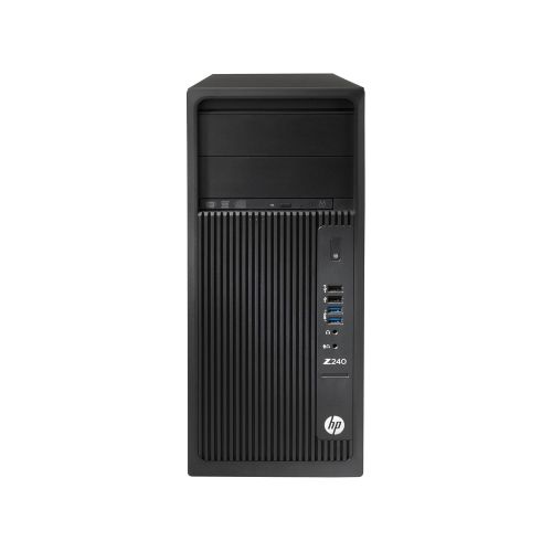 에이치피 HP L9K70UT#ABA Workstation Z240 Mini Desktop, 16 GB RAM, 512 GB SSD, NVIDIA Quadro K2200, Black