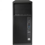 HP L9K69UT#ABA Workstation Z240 Mini Desktop, 16 GB RAM, 512 GB SSD, Intel HD Graphics P530, Black