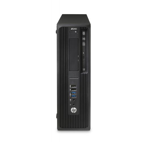 에이치피 HP T4N76UT#ABA Workstation Z240 Mini Desktop, 16 GB RAM, 512 GB SSD, NVIDIA Quadro K1200, Black