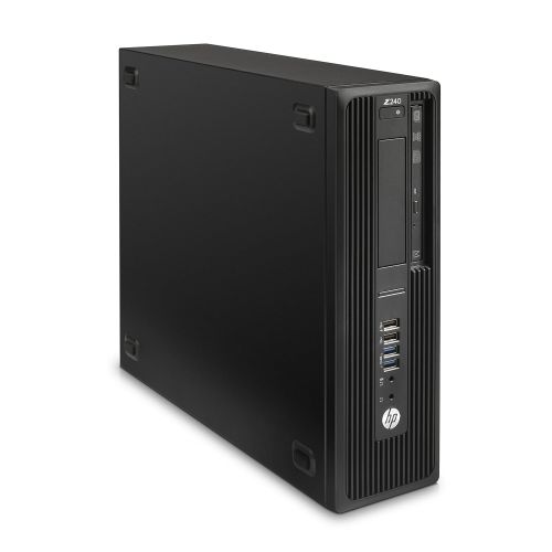 에이치피 HP T4N76UT#ABA Workstation Z240 Mini Desktop, 16 GB RAM, 512 GB SSD, NVIDIA Quadro K1200, Black