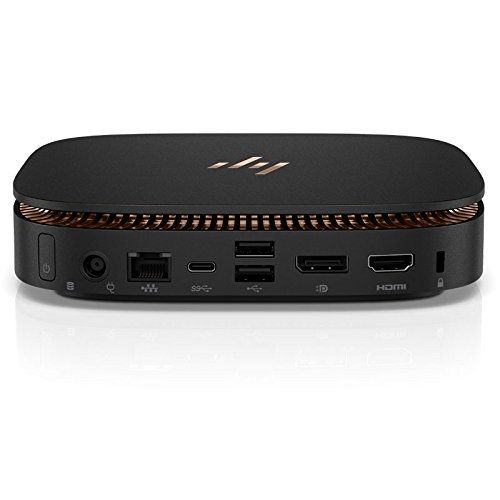 에이치피 HP Elite X9U62UT#ABA Mini PC(Black SparkleMetal Copper Finish)