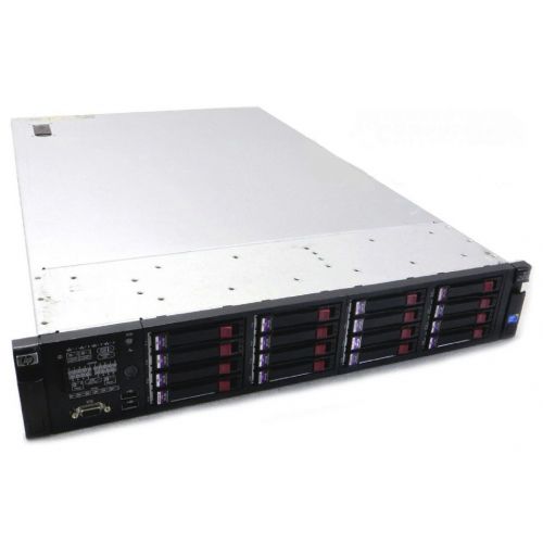 에이치피 HP ProLiant DL385 G7 2U RackMount 64-bit Server with 2x12-Core 6344 Opteron 2.6GHz CPUs + 128GB PC3-8500R RAM + 16x600GB 10K SAS SFF HDD, P410i RAID, 4xGigaBit NIC, 2xPower Supplie