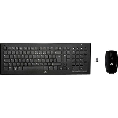 에이치피 HP QB355AA#ABL 2.4GHz Wireless USB Keyboard and Mouse (Black)