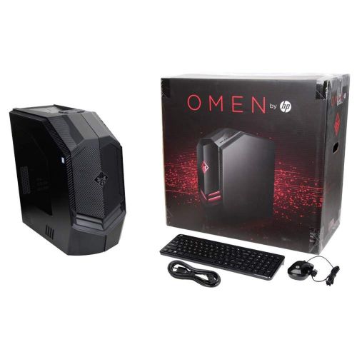 에이치피 HP OMEN 880 Gaming Desktop Computer - 8th Gen Intel Core i7-8700K Processor up to 4.70 GHz, 64GB DDR4 RAM, 512GB SSD + 2TB HDD, NVIDIA GeForce GTX 1080Ti 11GB GDDR5X, Windows 10, B