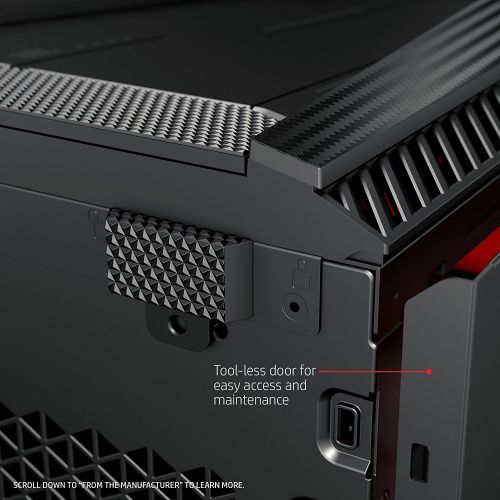 에이치피 HP OMEN 880 Gaming Desktop Computer - 8th Gen Intel Core i7-8700K Processor up to 4.70 GHz, 32GB DDR4 RAM, 512GB SSD + 3TB HDD, NVIDIA GeForce GTX 1080Ti 11GB GDDR5X, Windows 10, B