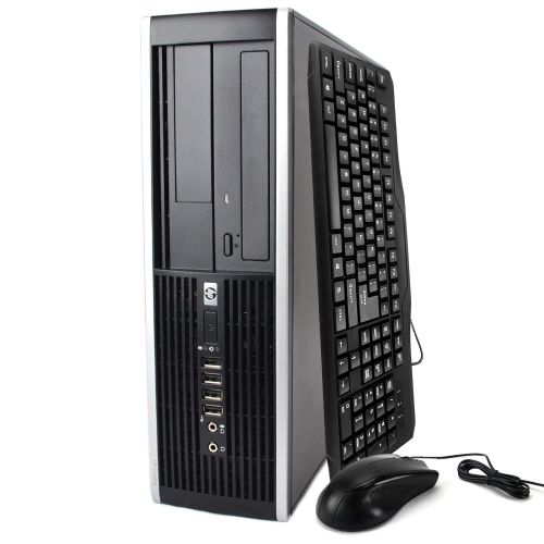 에이치피 HP Elite 8100 Desktop, Intel Core i5 Processor, 4GB RAM, 160GB Hard Drive, DVD-RW, Keyboard & Mouse, Wi-Fi, Windows 10 (Certified Refurbished)