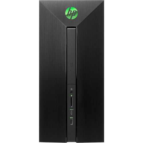 에이치피 HP Pavilion Power Gaming Desktop 580-131, AMD Ryzen 5 1400 Quad Core, 8GB RAM, 1TB HDD, RX580 4GB Capable for Oculus Rift and HTC Vive