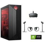 Oculus Rift + Touch VR Headset Bundle and OMEN by HP Obelisk Gaming PC Desktop (Intel Hexa Core i7-8700, Nvidia RTX 2080, 16GB DDR4, 2TB HDD + 256GB SSD NVMe, USB 3.1, WiFi) VR Rea