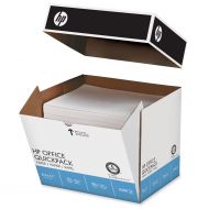 HP Paper HP Printer Paper, Office20 Paper, 8.5 x 11, Letter Size, 20lb, 92 Bright, 1 Quickpack Case / 2,500 Sheets (112103C) - NO REAM WRAP