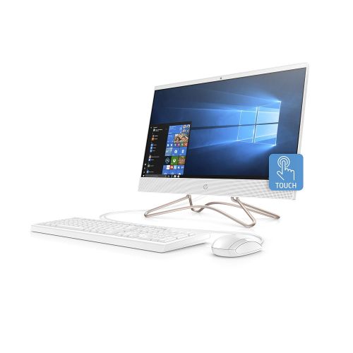 에이치피 2019 HP 23.8 IPS FHD Touchscreen All-in-One Desktop Computer, AMD A9-9425 Up to 3.7GHz, 802.11AC WiFi, Bluetooth 4.2, DVDRW, Windows 10, Up to 4GB 8GB 16GB DDR4, 1TB HDD/ 128GB 256