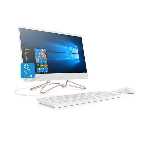 에이치피 2019 HP 23.8 IPS FHD Touchscreen All-in-One Desktop Computer, AMD A9-9425 Up to 3.7GHz, 802.11AC WiFi, Bluetooth 4.2, DVDRW, Windows 10, Up to 4GB 8GB 16GB DDR4, 1TB HDD/ 128GB 256