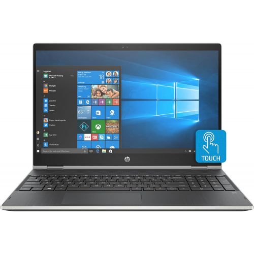 에이치피 HP Pavilion x360 15.6 2-in-1 Laptop: Core i5-8250U, 128GB SSD, 8GB RAM, 15.6 Full HD Touchscreen, Backlit Keyboard