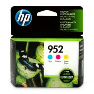 HP N9K27AN#140 952 Cyan, Magenta & Yellow Original Ink Cartridges, 3 Cartridges (N9K27AN)