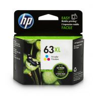 HP 63XL Tri-Color High Yield Original Ink Cartridge (F6U63AN)