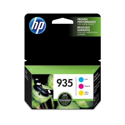 에이치피 HP 935 Cyan, Magenta & Yellow Ink Cartridges, 3 Cartridges (C2P20AN, C2P21A, C2P22AN)