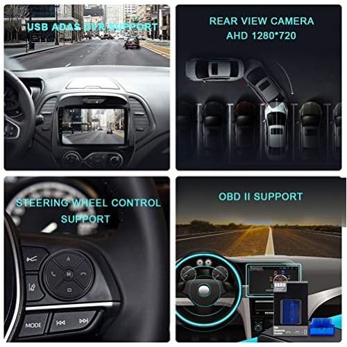  [아마존베스트]HP CAMP GPS Navigation System for Buick Excelle/Opel Astra J 2010-2014 Car Radio Android 9.1 8 Core with CarPlay/DSP/Rear View Camera Support GPS/RDS/OBD/DVR/DAB