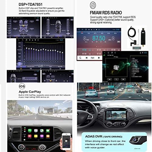  [아마존베스트]HP CAMP GPS Navigation System for Buick Excelle/Opel Astra J 2010-2014 Car Radio Android 9.1 8 Core with CarPlay/DSP/Rear View Camera Support GPS/RDS/OBD/DVR/DAB