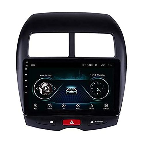  HP CAMP Android 8.1 Multimedia Stereo Car Viden Player Navigation GPS Radio for Mitsubishi ASX Peugeot 4008 2010 2011 2015, Steering Wheel Control, FM, 2.5D Screen