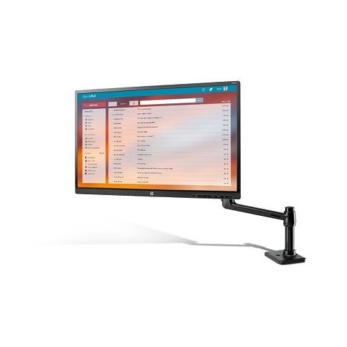  HP-Business-Monitor Newest HP 23.8 Business FHD (1920x1080) LED Backlight Monitor with 2 Integrated Speakers, Tilt and Full Direct Mount - HDMI VGA DVI Connectivity