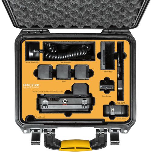  HPRC NJAV-2300-01 Hard Case for Atomos Ninja, Ninja V, or Ninja Ultra