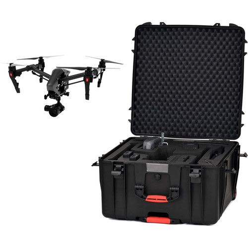  HPRC Wheeled Hard Case with Foam for DJI Inspire 2