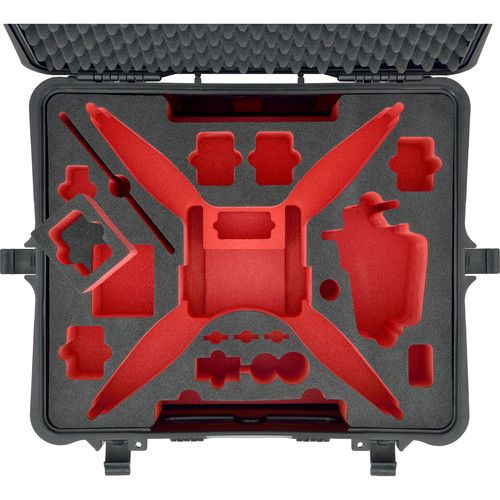  HPRC PHA4-2700W Hard Case with Wheels for DJI Phantom 4 / Phantom 4 Pro / Phantom 4 Pro+